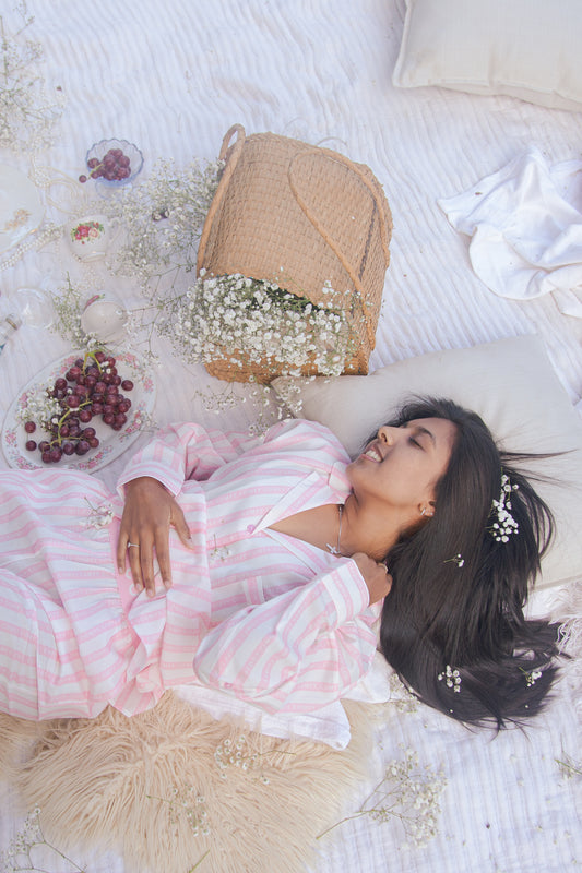 Pastel Pink Long Set